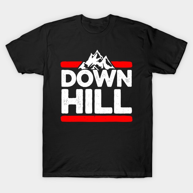 Mountain Bike Downhill T-Shirt by RichyTor